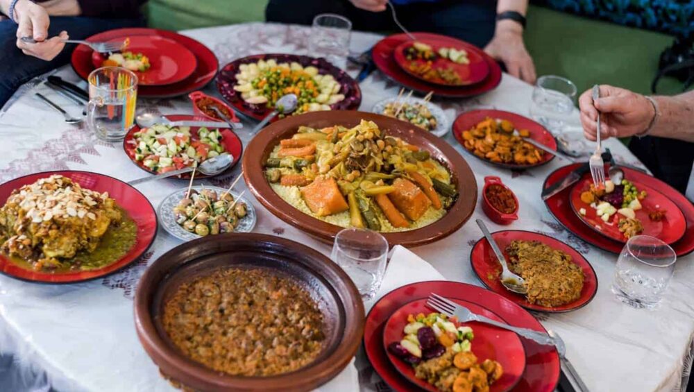 traditional Moroccan foo
