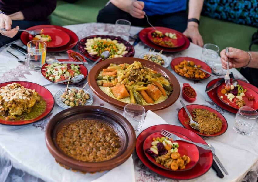 traditional Moroccan foo